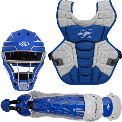 Rawlings Velo 2.0 Catcher's Gear Set- Adult Baseball Catcher's Protective Equipment All