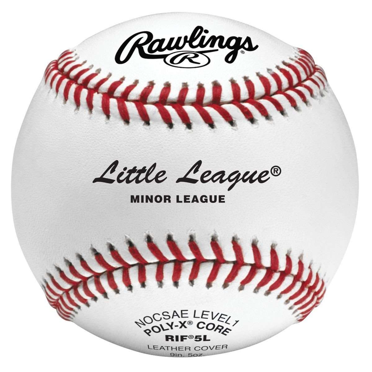 Rawlings RIF5 Little League Training Baseballs - 1 Dozen Baseball Baseballs All