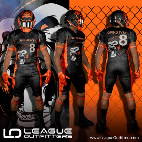 Custom Elite Sublimated Football Jerseys League Outfitters
