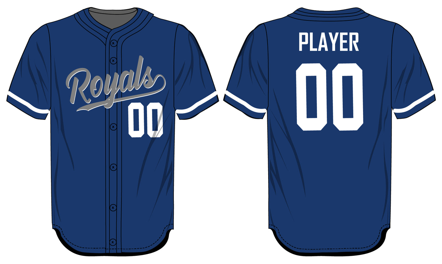 League Outfitters Custom Elite Sublimated- Sublimated Full Button Jersey Team Baseball Jerseys