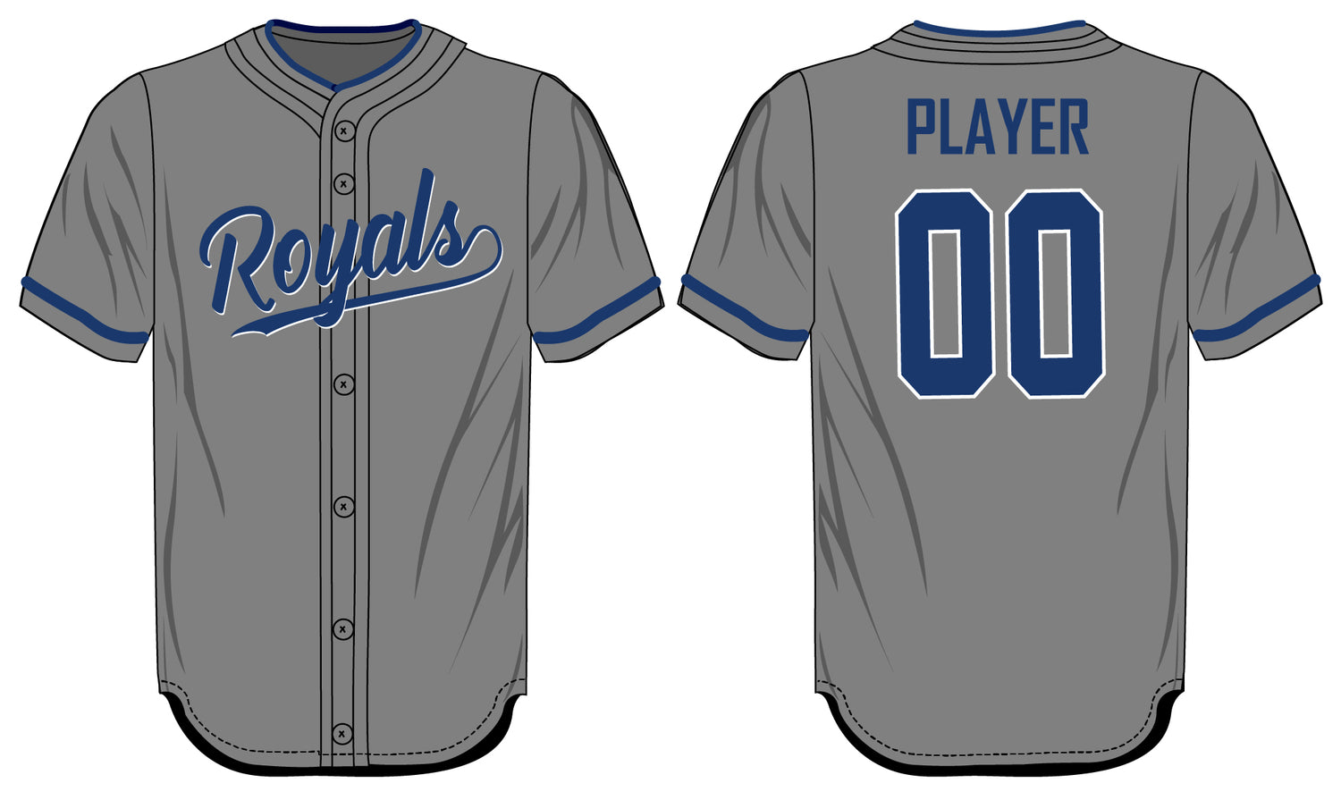 League Outfitters Custom Elite Sublimated- Sublimated Full Button Jersey Team Baseball Jerseys