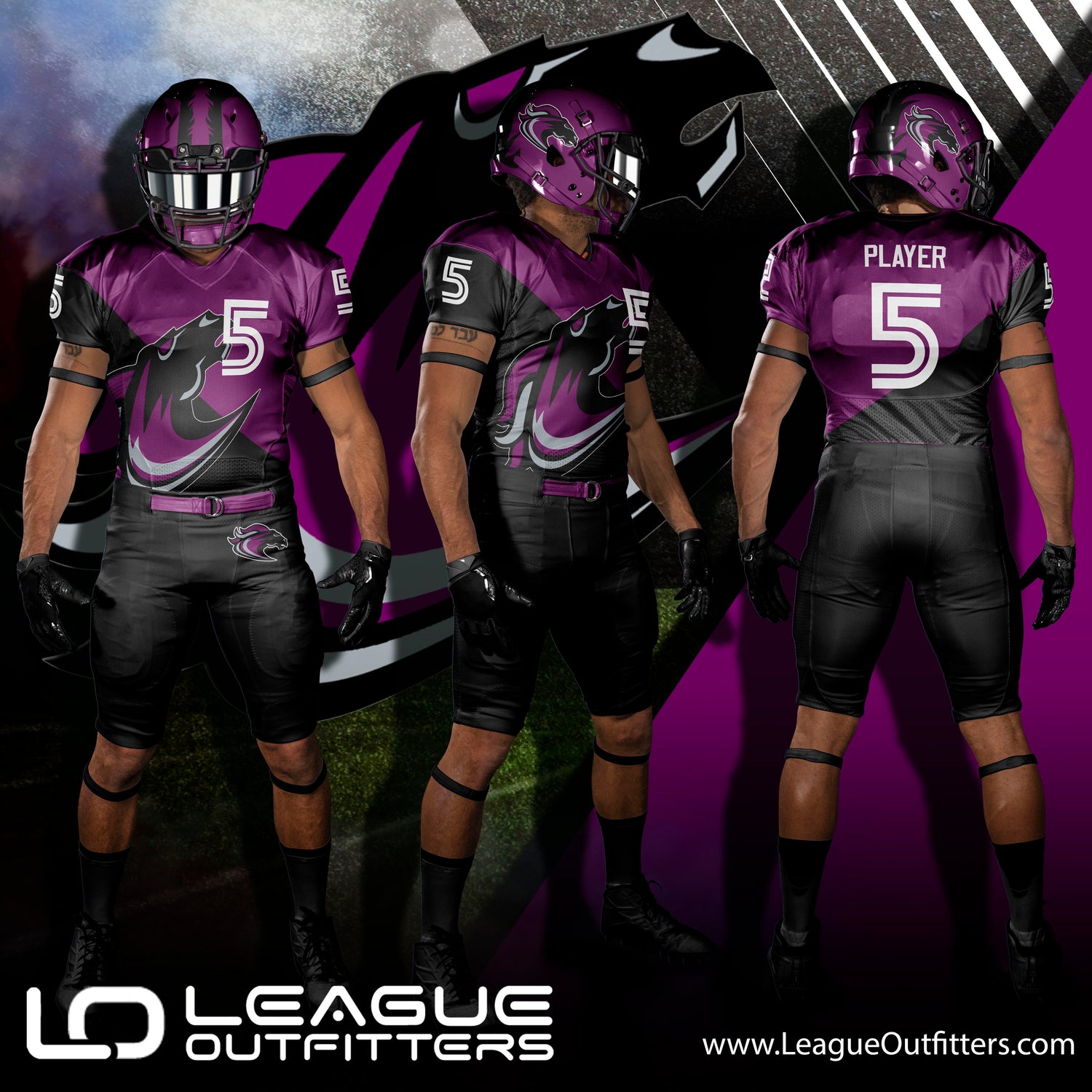 Custom Elite Sublimated Football Jerseys Team Football Jerseys