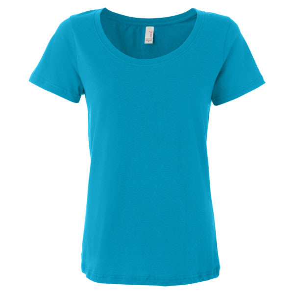 Anvil Women's Featherweight Scoopneck T-Shirt Womens Apparel Shirts & Tops