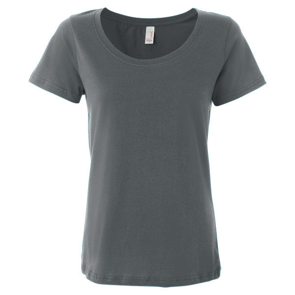 Anvil Women's Featherweight Scoopneck T-Shirt Womens Apparel Shirts & Tops