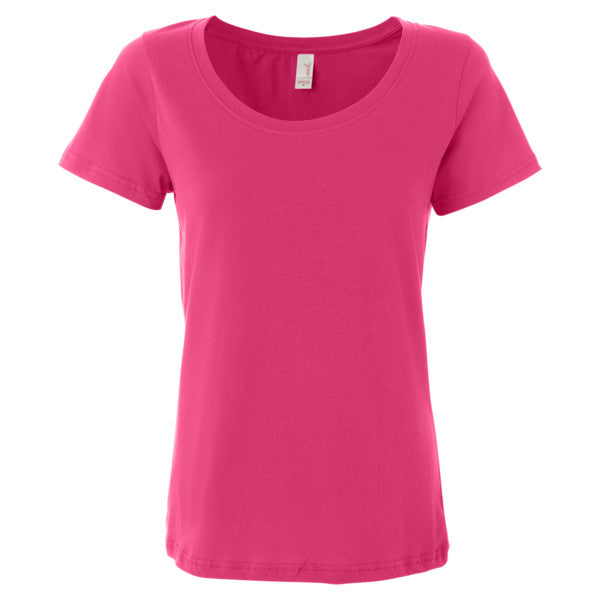 Anvil Women's Featherweight Scoopneck T-Shirt Womens Apparel Shirts & Tops