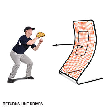 Champro Infinity Pitchback Screen 72" x 42" Baseball Field Equipment All