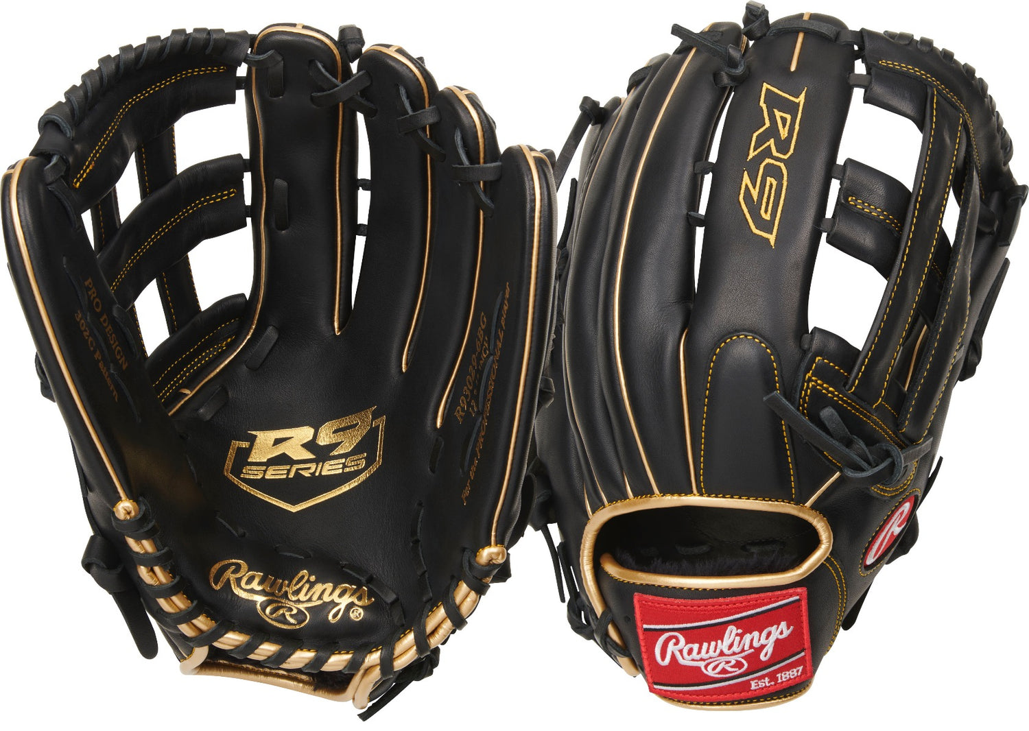 Rawlings R9 12.75" Outfield Glove Rawlings