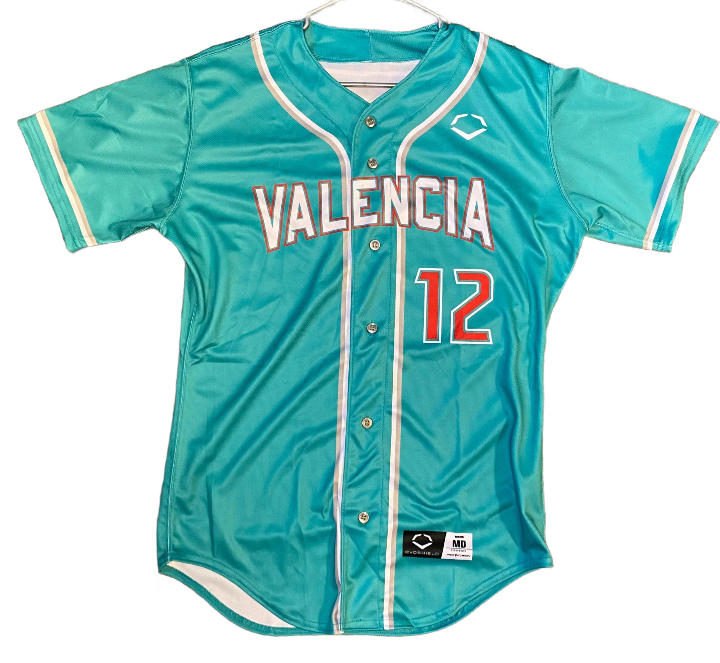 Evoshield Custom Sublimated- Elite Cooling Jerseys-Full Button Team Baseball Jerseys