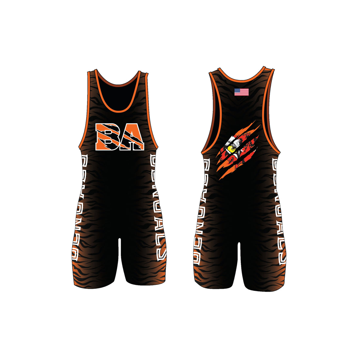 Custom Sublimated Wrestling Singlets – League Outfitters