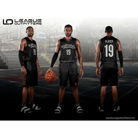 Layup Elite Basketball Uniform Package – Fully Sublimated Jersey & Shorts Team Basketball Uniform Package