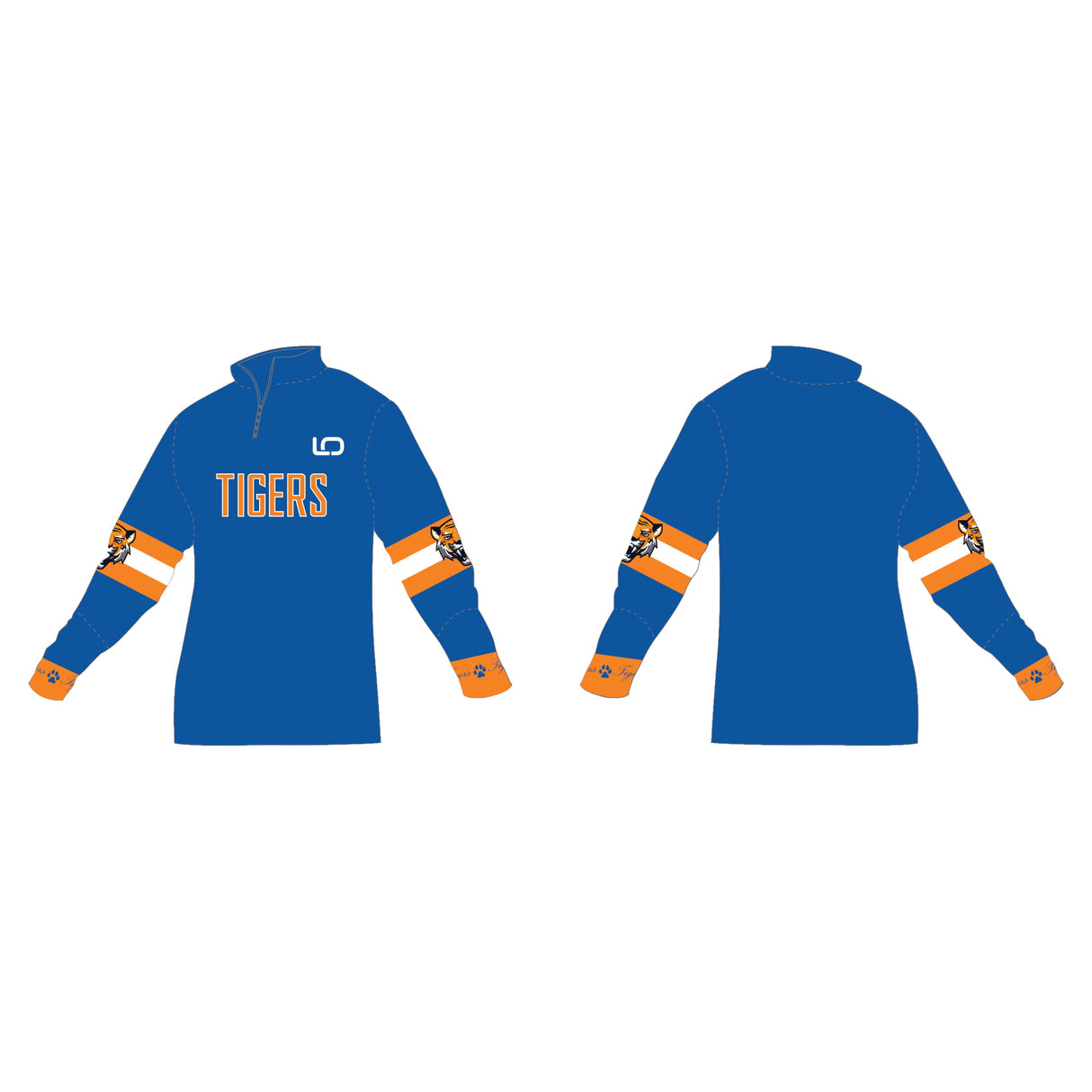 Custom Fully Sublimated Pullover Team All Sport Shirts & Tops