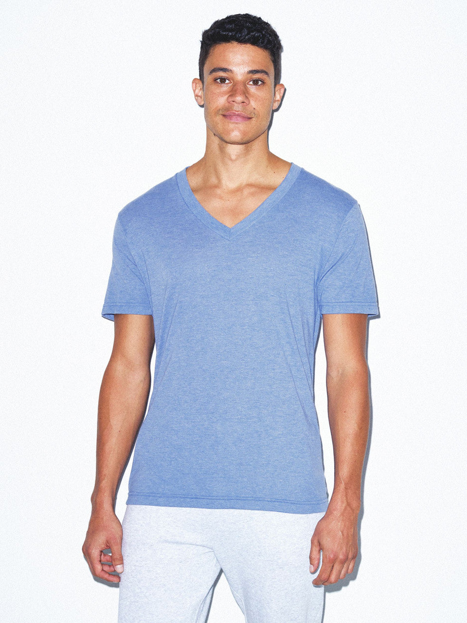 American Apparel Unisex Triblend V-Neck Tee Mens Apparel Shirts & Tops