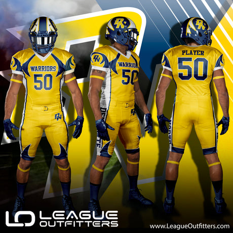 Custom Elite Sublimated Football Jerseys League Outfitters