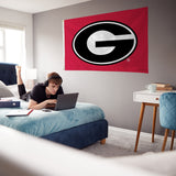 Rico Industries NCAA Georgia Bulldogs Primary 3' x 5' Banner Flag-3