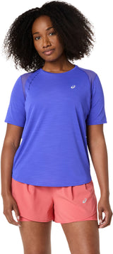 Asics Women's Road Short Sleeve Top-1