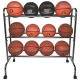 Champion Sports Powder-Coated Ball Cart Champion Sports
