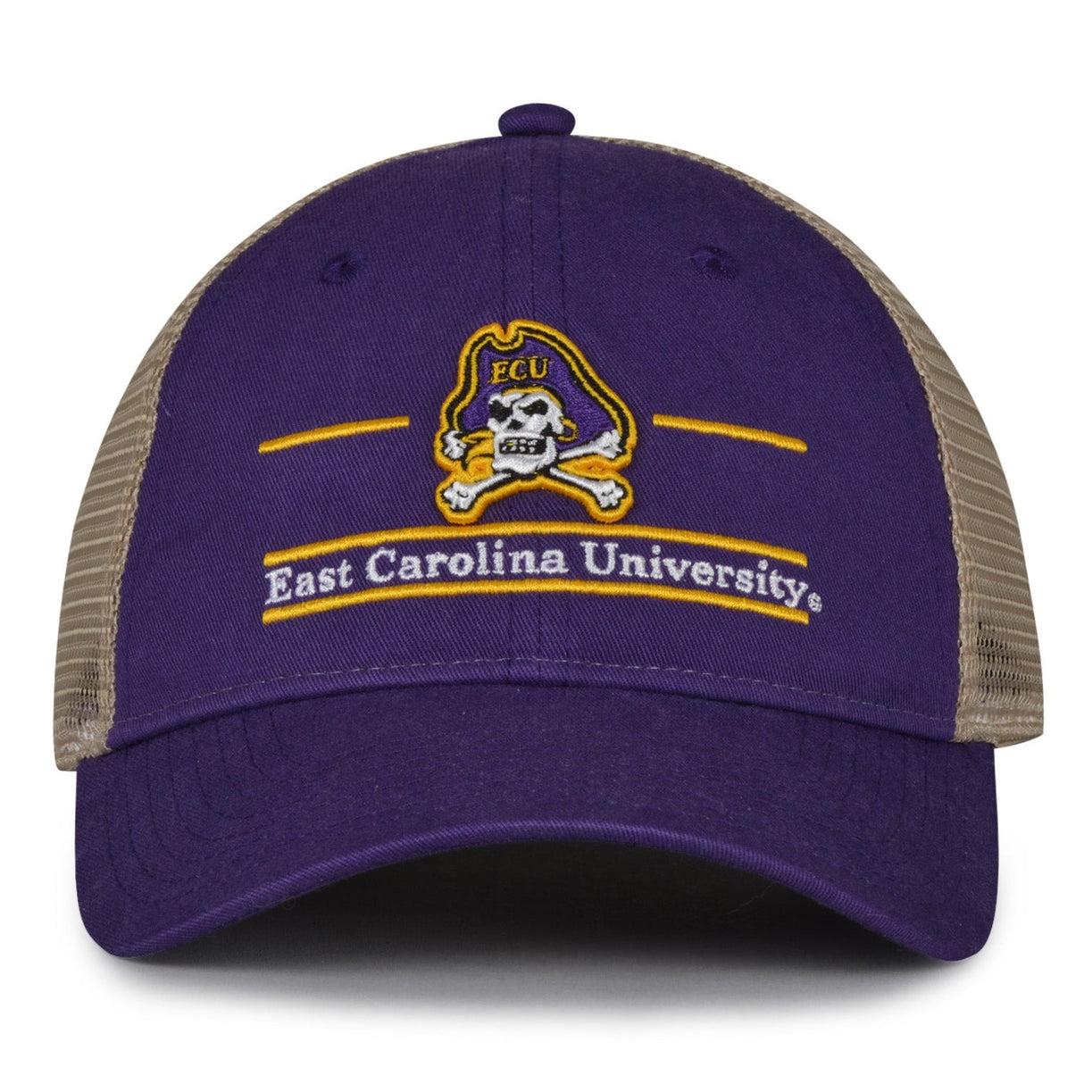 The Game Headwear East Carolina Split Bar Trucker Hat