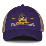 The Game Headwear East Carolina Split Bar Trucker Hat