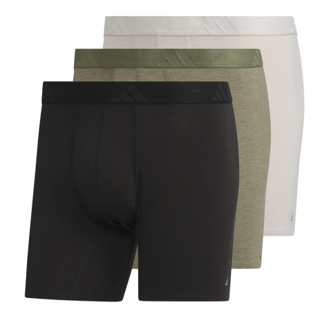 adidas Men's Luxe Comfort 3-Pack Boxer Brief Mens Apparel Underwear
