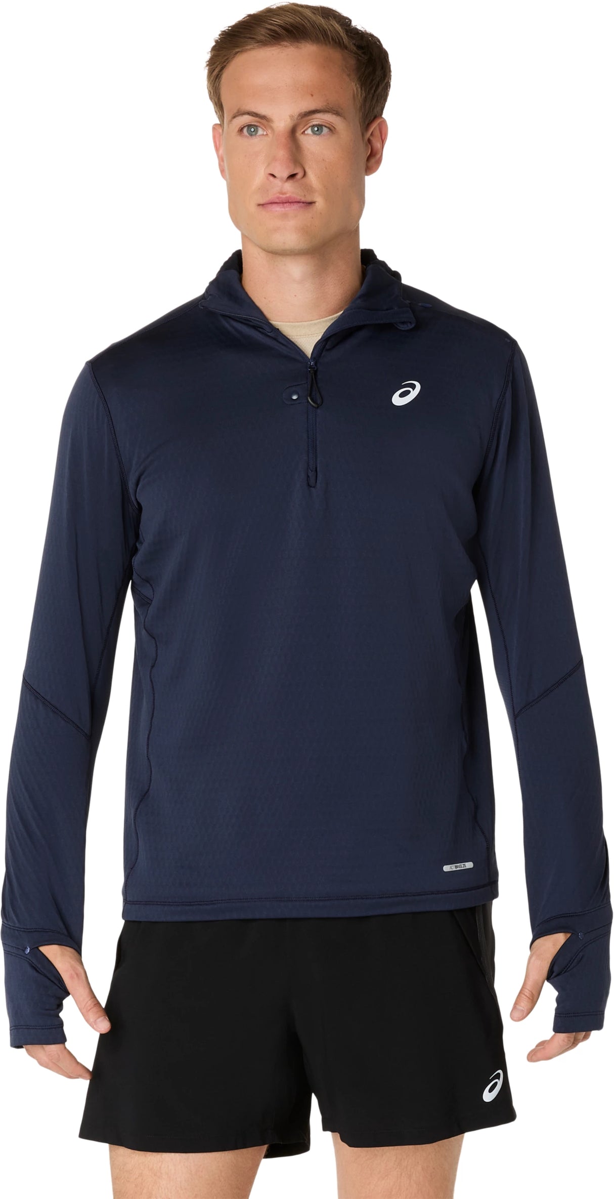 Asics Men's Road Winter Long Sleeve Hoodie-1