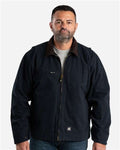 Berne Apparel Men's Highland Washed Gasoline Jacket-1