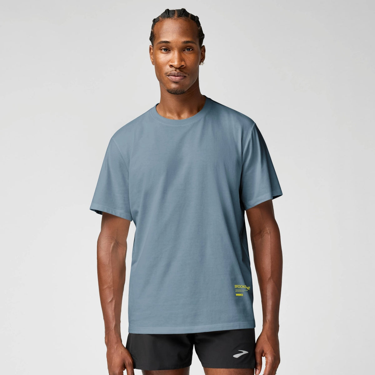 Brooks Men's Graphic Short Sleeve Top-1