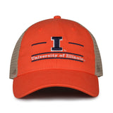 The Game Headwear Illinois Split Bar Trucker Hat