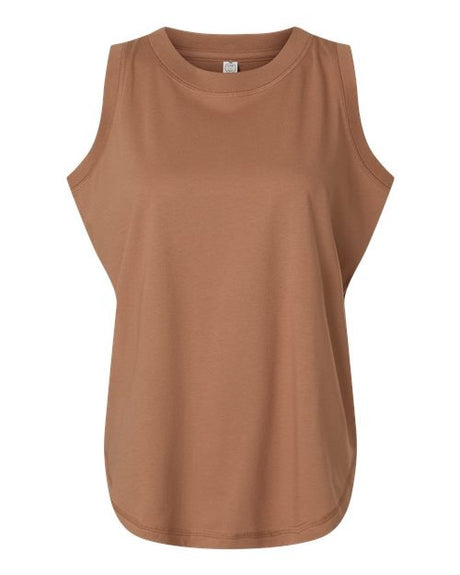 LAT Women's Relaxed Fine Jersey Tank-1
