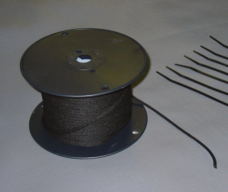 Trigon Sports Baseball Black Polytie Rope - 250' Spool