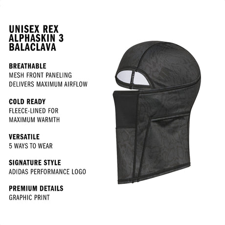 adidas Unisex Rex Alphaskin 3 Balaclava-2