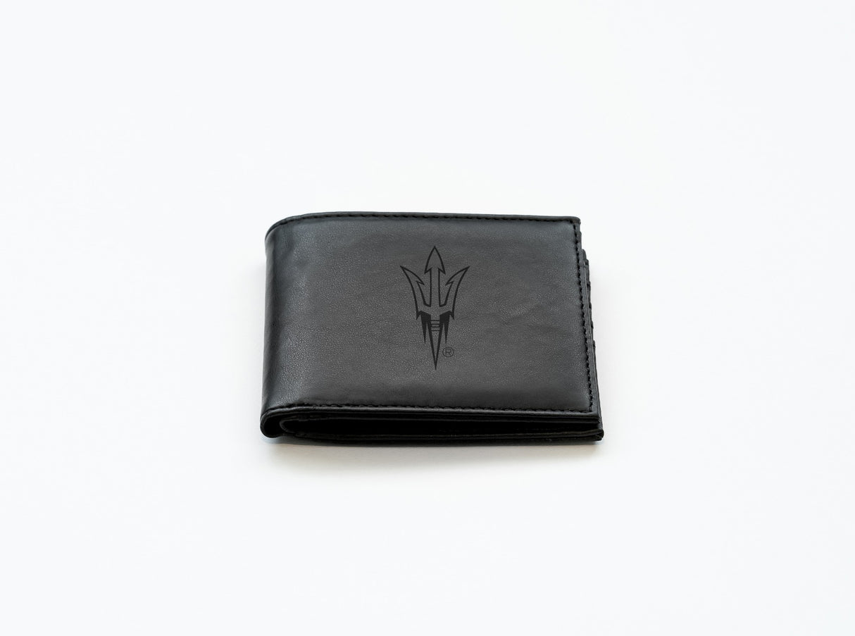 Rico Industries NCAA Arizona State Sun Devils - ASU  Laser Engraved Billfold Wallet-2
