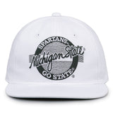 The Game Headwear Michigan State Retro Snapback Hat
