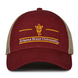 The Game Headwear Arizona State Split Bar Trucker Hat