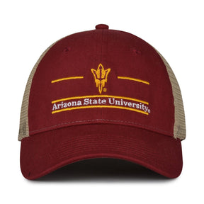 The Game Headwear Arizona State Split Bar Trucker Hat
