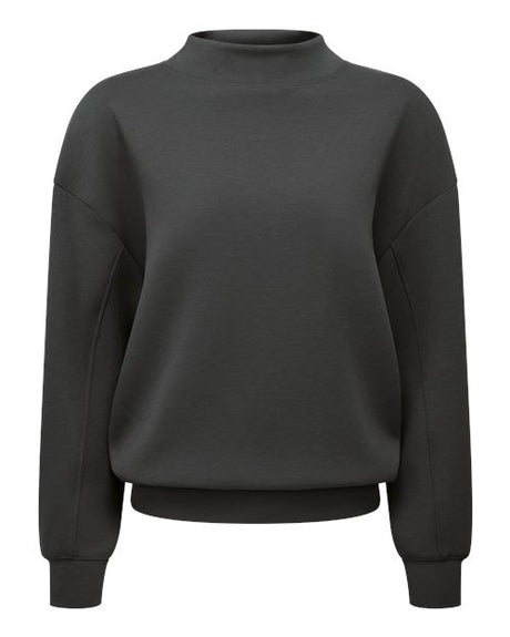 TriDri Women's Luxe Mock Neck Sweatshirt-1