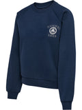 hummel Women's Keeper Boxy Graphic Crewneck-1