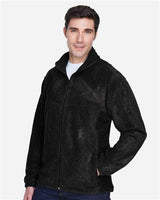 Harriton Men's Tall Full-Zip Fleece-4