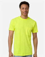 Tultex Men's Heavyweight Jersey Pocket T-Shirt-3