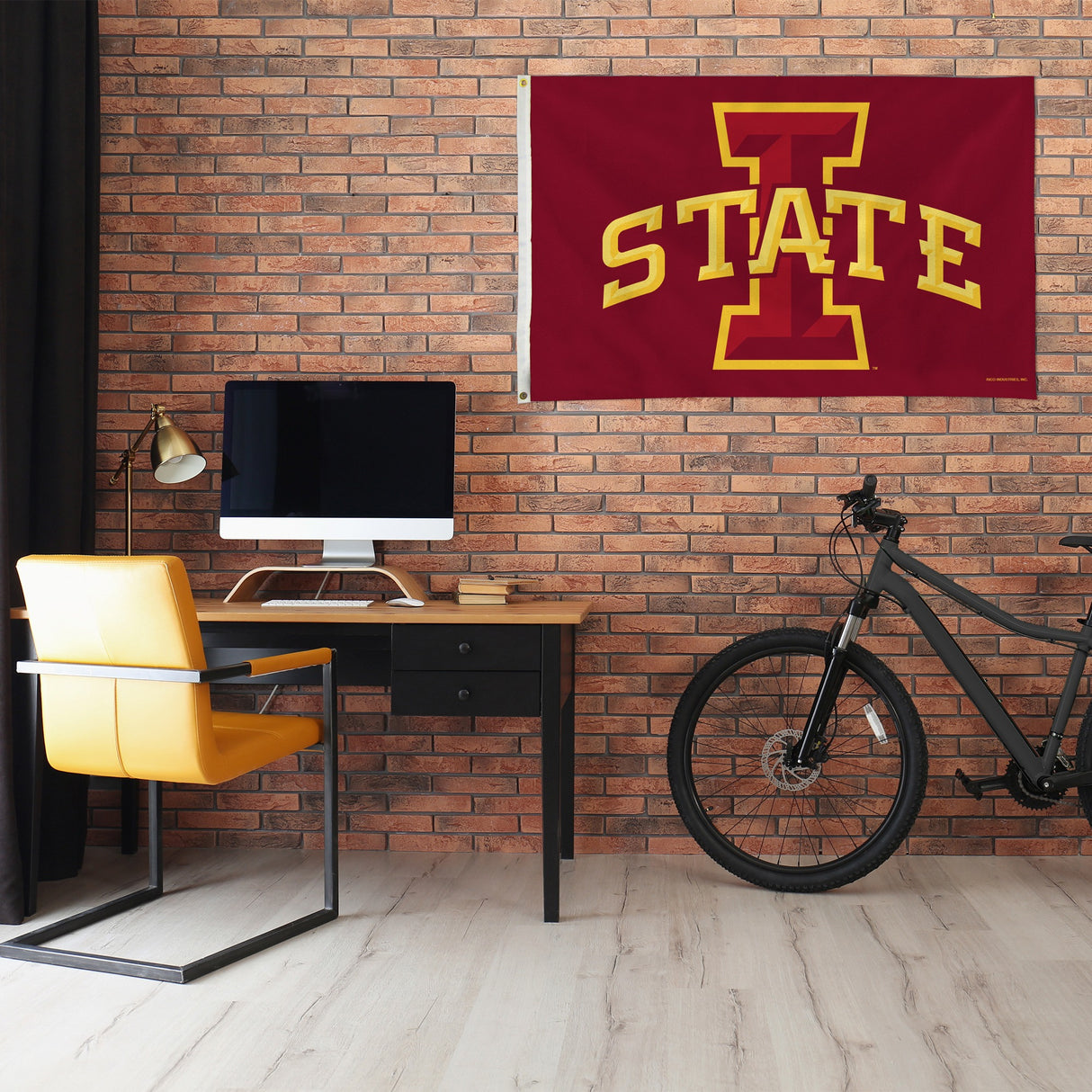 Rico Industries NCAA Iowa State Cyclones Standard 3' x 5' Banner Flag-1