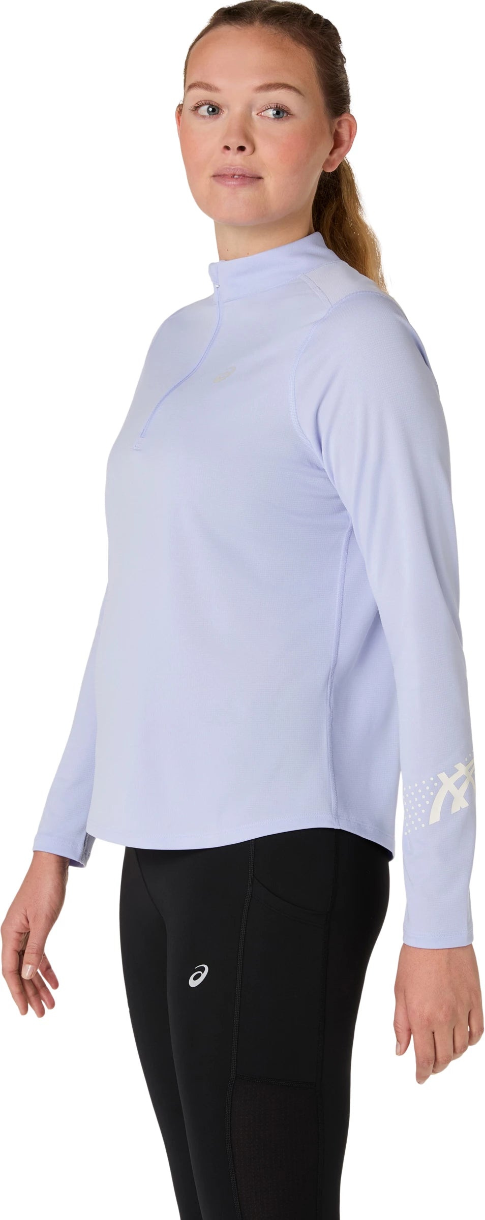 Asics Women's Icon 1/2 Zip Long Sleeve Top-3