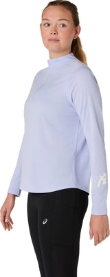Asics Women's Icon 1/2 Zip Long Sleeve Top-3