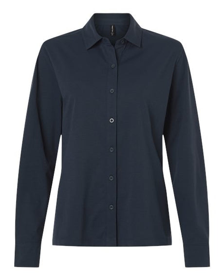 AllPro Women's Pro-Flex Sorona Button Down Shirt-1