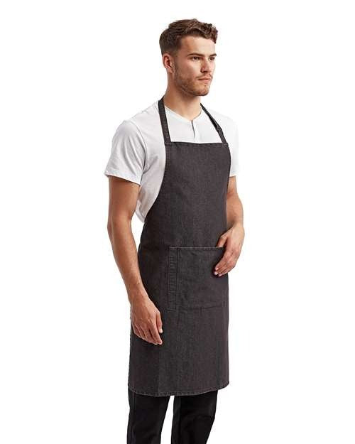 Artisan Collection by Reprime Recycled Pocket Bib Apron-2