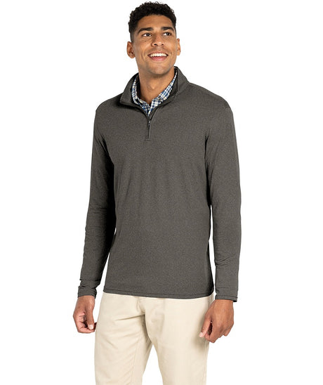 Charles River Men's Heathered Eco-Logic Stretch Quarter Zip-3