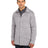 Charles River Unisex Heathered Fleece Snap Shacket-2