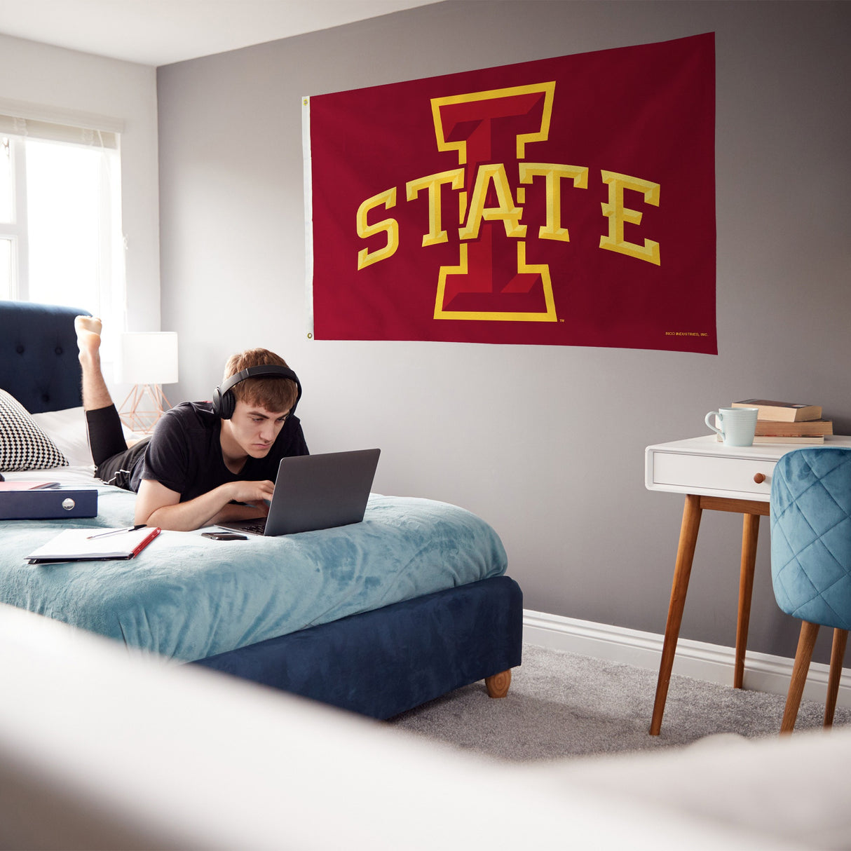 Rico Industries NCAA Iowa State Cyclones Standard 3' x 5' Banner Flag-3