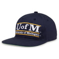 The Game Headwear Michigan Retro Bar Snapback Hat