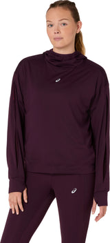 Asics Women's Nagino Run Winter Hoodie-1