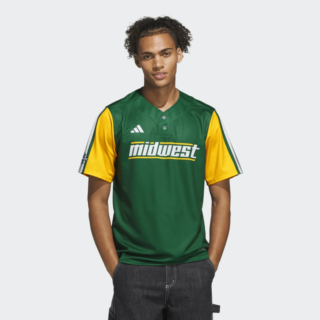 adidas Men's Midwest Little League World Series Replica Baseball Jersey-1