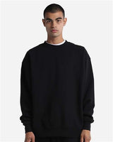 Shaka Wear Men's Max Heavy Garment-Dyed Crewneck Sweatshirt-1